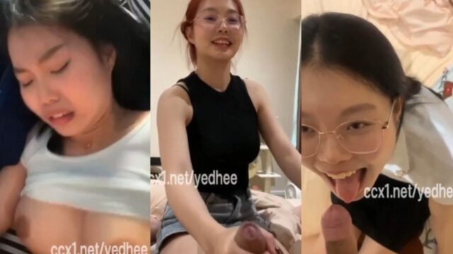 หลุดสาวแว่น เห็นอย่างนี่ไม่ใสน่ะจร้า ขี้เงี่ยนเป็นว่าเย็ด อมควยเลียไข่ฟินเสียวหัว แถมขึ้นขย่มโยกให้จนเสร็จ