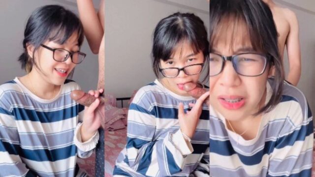 สาวแว่นอ้อนควย Tn.2na แฟนบอกใส่แว่นแล้วเหมือนครูเย็ดได้อารมณ์จัดขึ้นครู