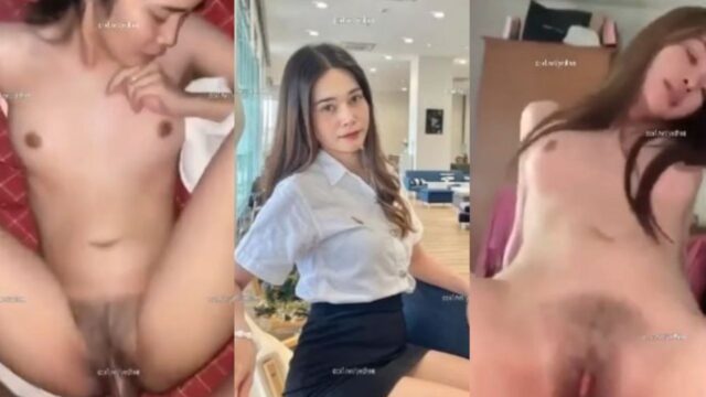 คลิปหลุดนักศึกษา ทำงานด้วยมาเรียนภาคสมทบ ประสบการณ์แน่นอมควยขึ้นขย่มเสียบสดสุดเสียว