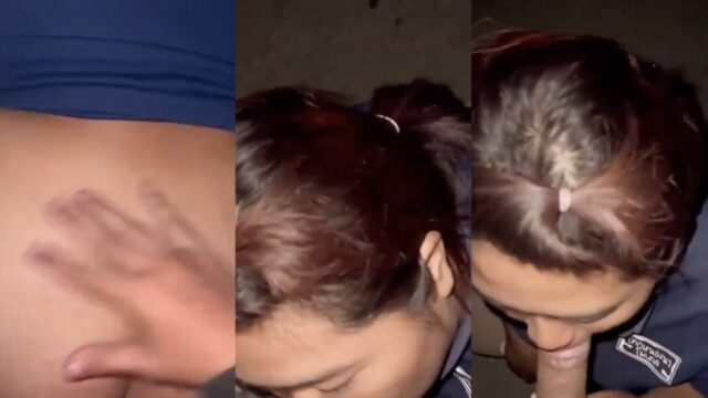 คลิปหลุด สาวเสิร์ฟร้านอาหาร เดินเสิร์ฟมาทั้งวัน วันนี้ขอโดนเสิร์ฟน้ำควยเอาปากหน่อยละกัน เย็ดกลางถนนเลย